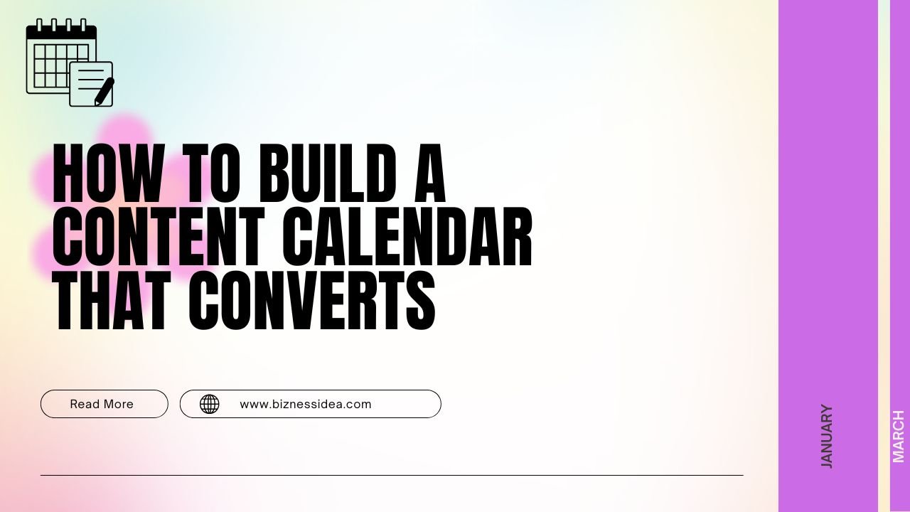 Build a Content Calendar
