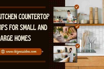 Kitchen Countertop Tips for small and large homes