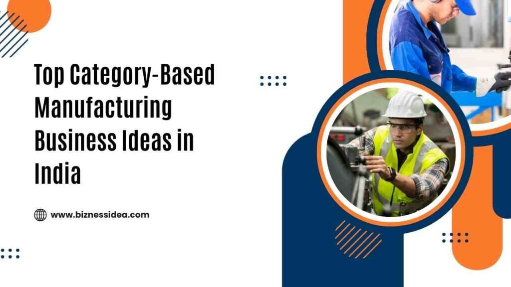 Manufacturing Business Ideas by Category