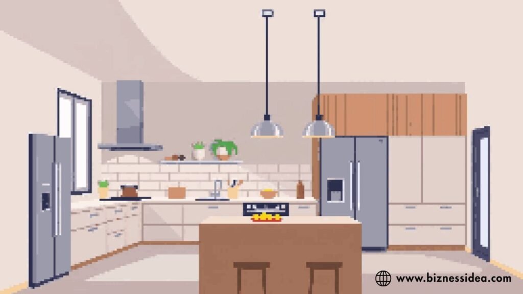 Sleek and Minimalist Designs for small kitchen