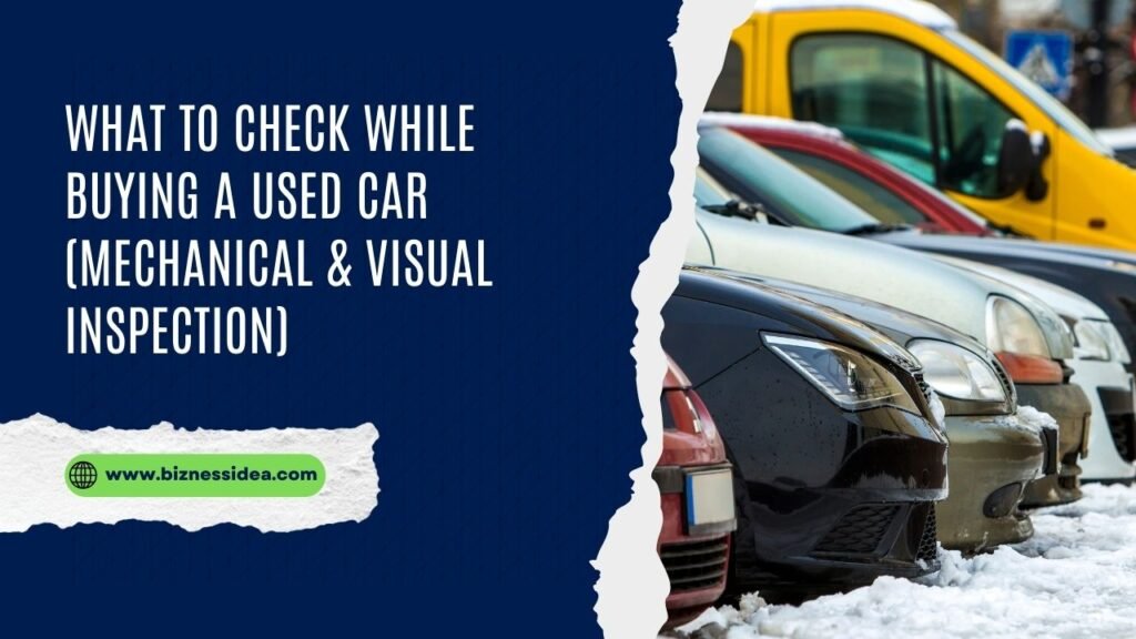 used car inspection checklist