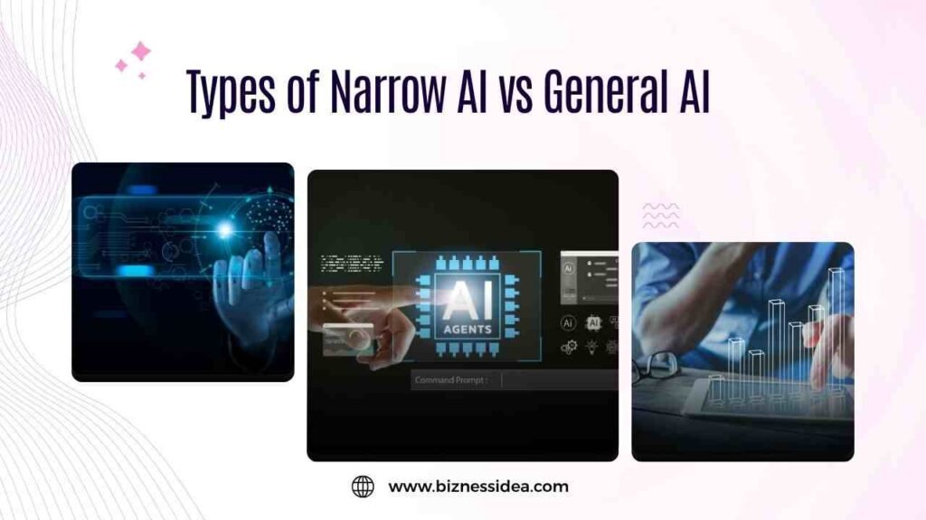 Types of Narrow AI vs General AI