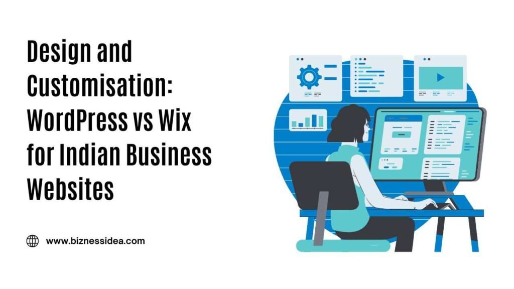 Design and Customisation difference between wordpress and wix